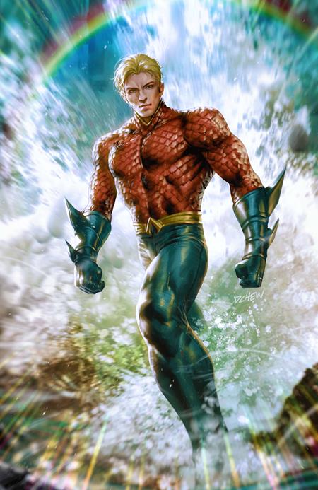 EMPEROR AQUAMAN #24 COVER B DERRICK CHEW CARD STOCK VARIANT