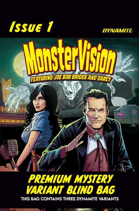 MONSTERVISION FEATURING JOE BOB BRIGGS AND DARCY #1 COVER H PREMIUM MYSTERY BLIND BAG VARIANT