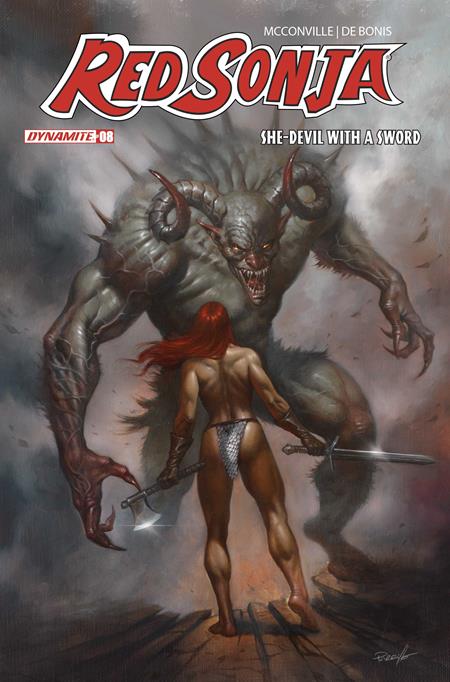 RED SONJA SHE DEVIL WITH A SWORD #8 COVER B LUCIO PARRILLO VARIANT