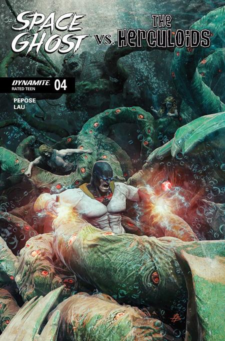 SPACE GHOST VS THE HERCULOIDS #4 COVER D BJORN BARENDS VARIANT