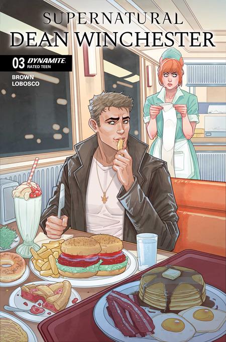 SUPERNATURAL DEAN WINCHESTER #3 COVER A MARGUERITE SAUVAGE