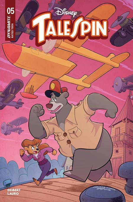 TALESPIN #5 COVER A CARLO LAURO