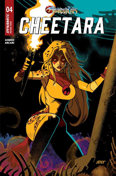 THUNDERCATS CHEETARA #4 COVER B JOHN AMOR VARIANT
