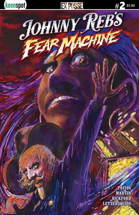 JOHNNY REBS FEAR MACHINE #2 COVER B MANUEL MARTIN PENICHE VARIANT