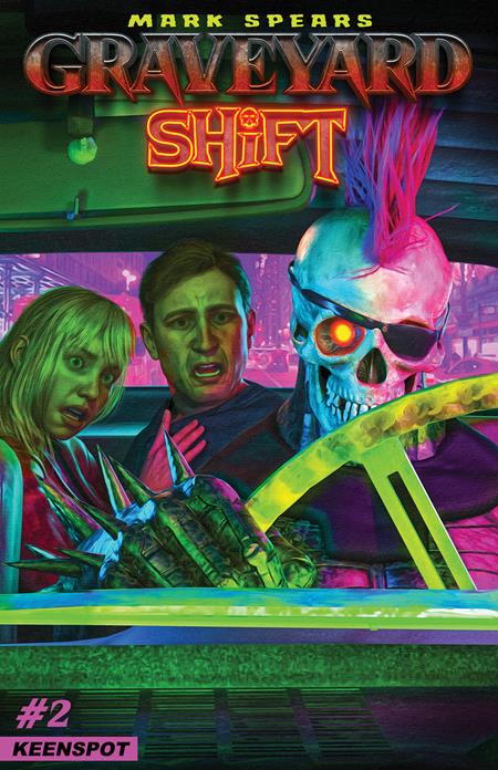 MARK SPEARS GRAVEYARD SHIFT #2 COVER A MARK SPEARS SHIFTING GEARS