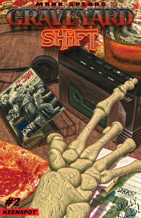 MARK SPEARS GRAVEYARD SHIFT #2 COVER E MARK SPEARS HANGIN TOUGH HOMAGE VARIANT
