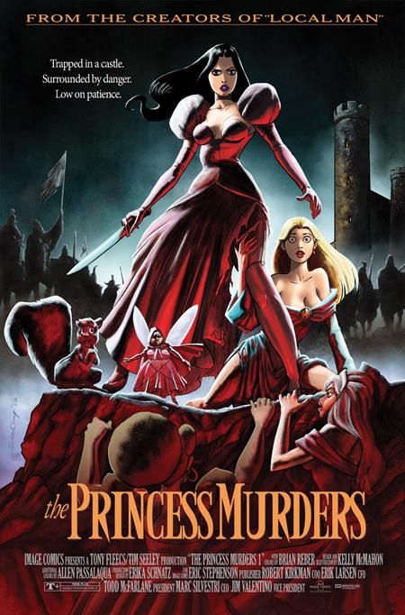 PRINCESS MURDERS #1 COVER C TIM SEELEY & ALLEN PASSALAQUA ARMY OF DARKNESS HORROR HOMAGE VARIANT