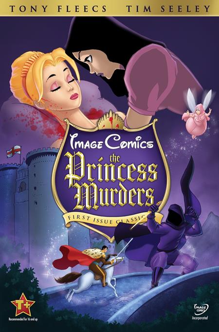 PRINCESS MURDERS #1 COVER D TIM SEELEY & ALLEN PASSALAQUA SLEEPING BEAUTY ANIMATION HOMAGE VARIANT