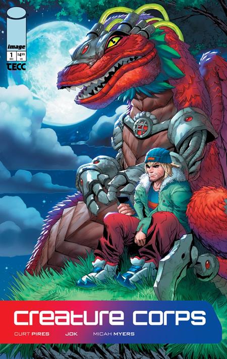CREATURE CORPS #1 COVER F TYLER KIRKHAM VARIANT