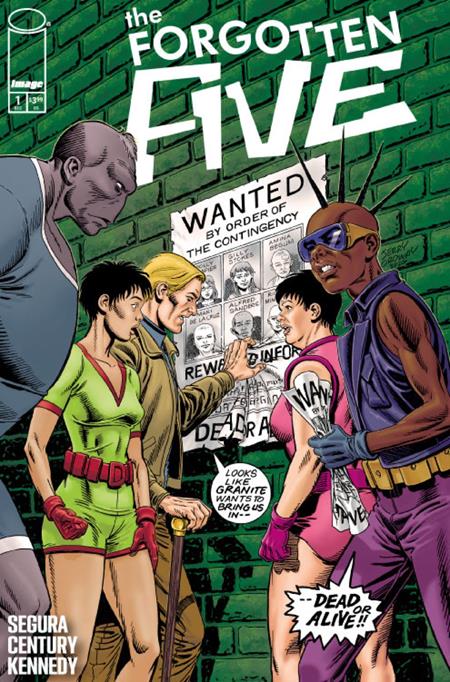 FORGOTTEN FIVE #1 COVER D JERRY ORDWAY VARIANT