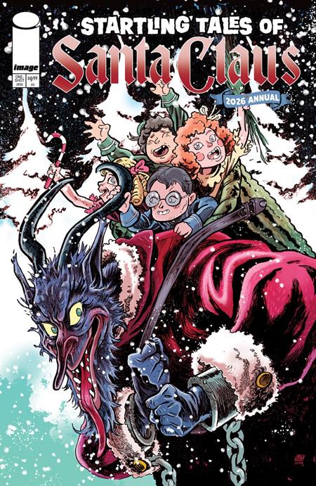 STARTLING TALES OF SANTA CLAUS 2026 ANNUAL COVER B MARK LASZLO VARIANT