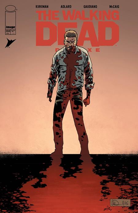 WALKING DEAD DELUXE #150 COVER B CHARLIE ADLARD & DAVE MCCAIG VARIANT (MR)