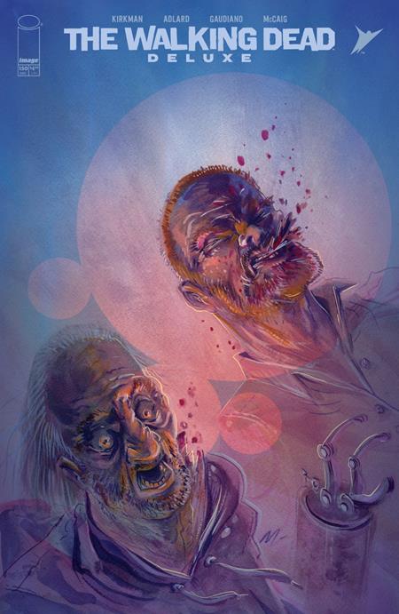 WALKING DEAD DELUXE #150 COVER C SCOTT MORSE CONNECTING COVER VARIANT (MR)