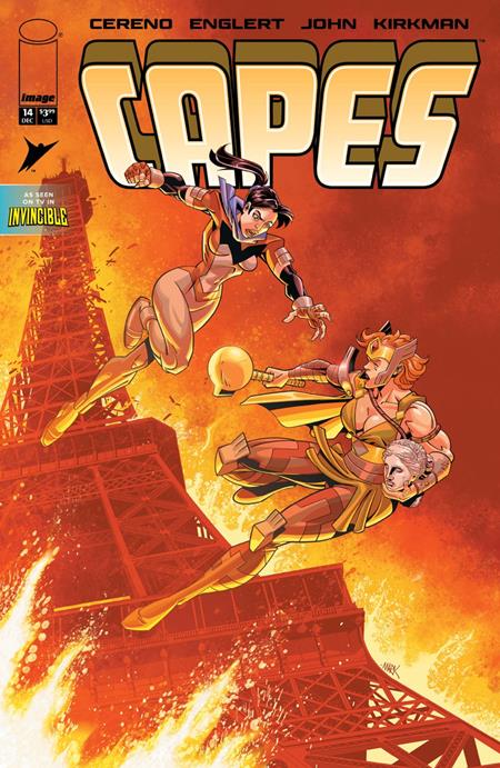 INVINCIBLE UNIVERSE CAPES #14 COVER A MARK ENGLERT