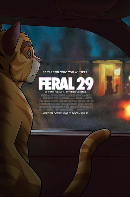 FERAL #29 COVER B TONY FLEECS & TRISH FORSTNER OBSESSION HOMAGE VARIANT