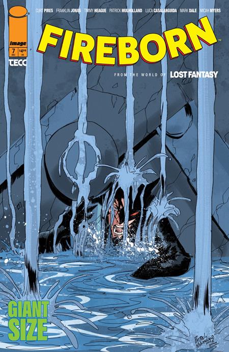 FIREBORN #7 COVER B PATRICK MULHOLLAND HOMAGE VARIANT