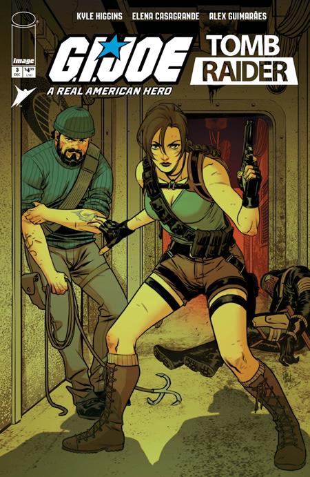 GI JOE A REAL AMERICAN HERO TOMB RAIDER #3 (OF 5) COVER A ELENA CASAGRANDE & ALEX GUIMARAES