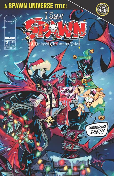 I SAW SPAWN (A TWISTED CHRISTMAS TALE) #2 (OF 2) COVER A ROB SKETCHCRAFT DUENAS