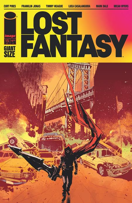 LOST FANTASY #15 COVER A LUCA CASALANGUIDA
