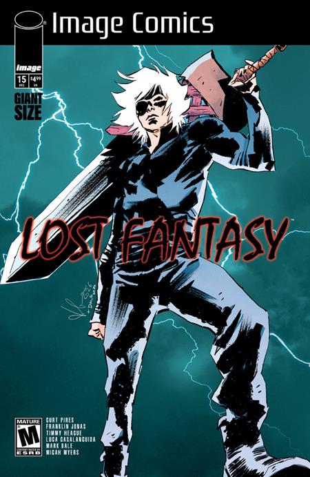 LOST FANTASY #15 COVER B LUCA CASALANGUIDA HOMAGE VARIANT