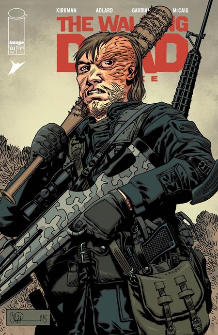 WALKING DEAD DELUXE #151 COVER B CHARLIE ADLARD & DAVE MCCAIG VARIANT (MR)