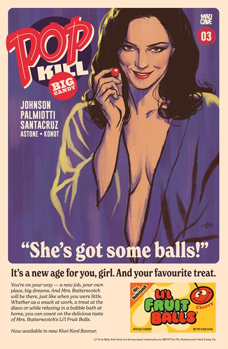 POP KILL BIG CANDY #3 (OF 4) COVER B MICHAEL CHO VARIANT (MR)