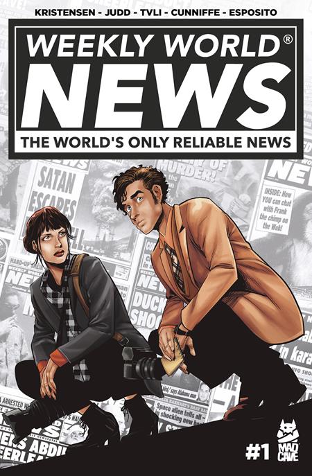 WEEKLY WORLD NEWS #1 (OF 6) COVER A MK PERKER
