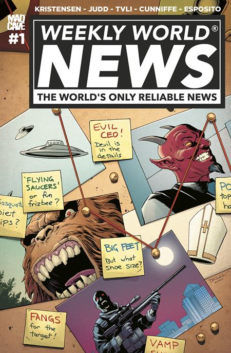 WEEKLY WORLD NEWS #1 (OF 6) COVER C DECLAN SHALVEY VARIANT