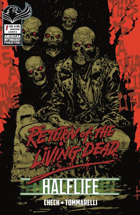 RETURN LIVING DEAD HALFLIFE #1 COVER B GODMACHINE VARIANT (MR)