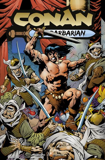 CONAN THE BARBARIAN #38 COVER B AARON LOPRESTI (MR)