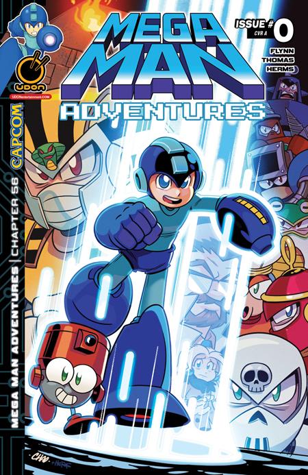 MEGA MAN ADVENTURES #0 (ONE SHOT) COVER A CHAD THOMAS