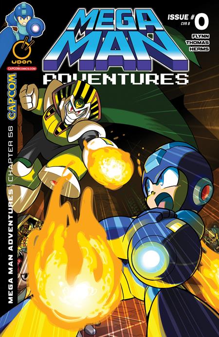 MEGA MAN ADVENTURES #0 (ONE SHOT) COVER B BEN BATES VARIANT