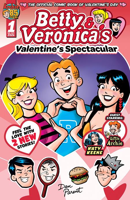 BETTY AND VERONICAS VALENTINES SPECTACULAR (ONE SHOT) COVER A DAN PARENT