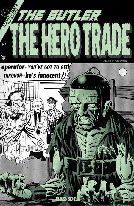 HERO TRADE THE BUTLER #1 (ONE SHOT) COVER G STEVE DITKO GLOW-IN-THE-DARK OLD MASTERS VARIANT