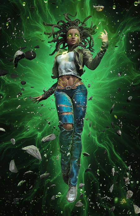 ABSOLUTE GREEN LANTERN #22 COVER D BJORN BARENDS CARD STOCK VARIANT