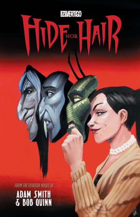 HIDE NOR HAIR #1 (OF 6) COVER A BOB QUINN (MR)