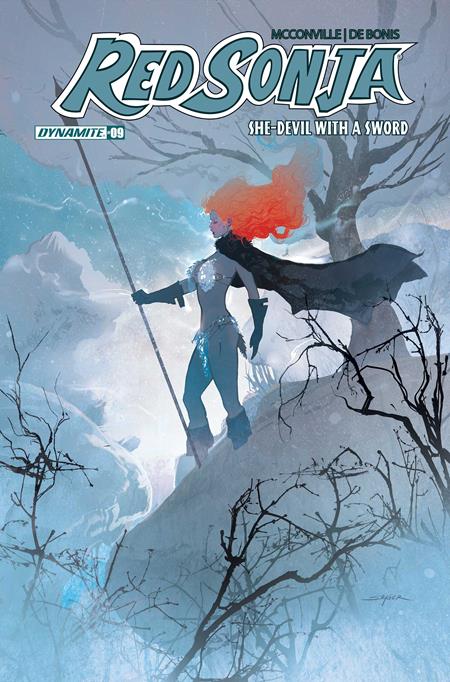 RED SONJA SHEDEVIL WITH A SWORD #09 COVER A STUART SAYGER