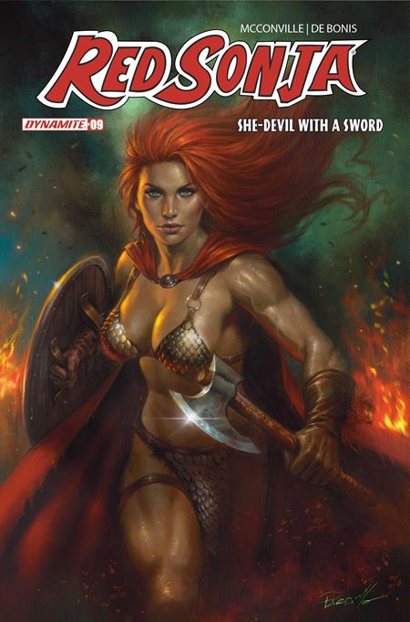 RED SONJA SHEDEVIL WITH A SWORD #09 COVER B LUCIO PARRILLO VARIANT