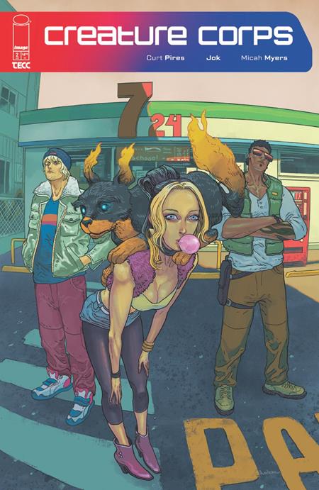 CREATURE CORPS #2 COVER C AMILCAR PINNA VARIANT