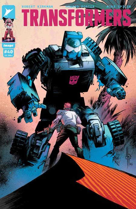 TRANSFORMERS #40 COVER A JASON HOWARD