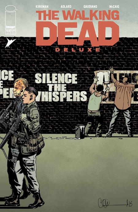 WALKING DEAD DELUXE #152 COVER B CHARLIE ADLARD & DAVE MCCAIG VARIANT (MR)