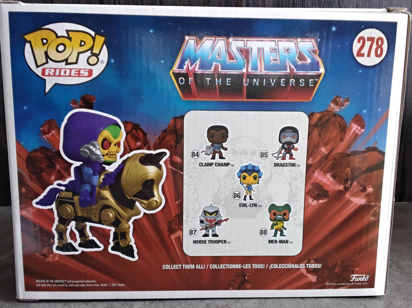 Pop! Skeletor On Night Stalker #278