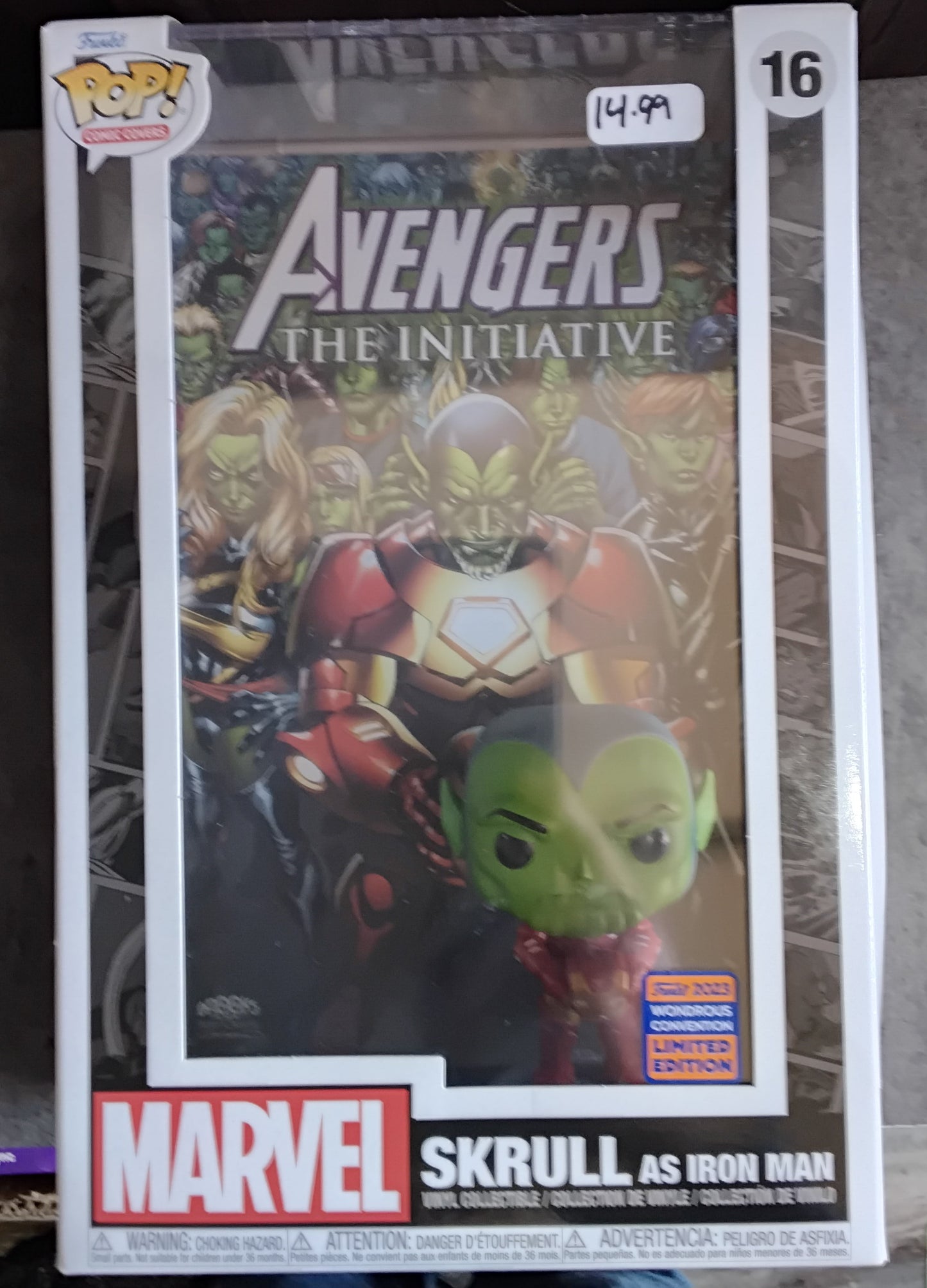 Pop! Comic Covers: Skrull As Iron Man #16