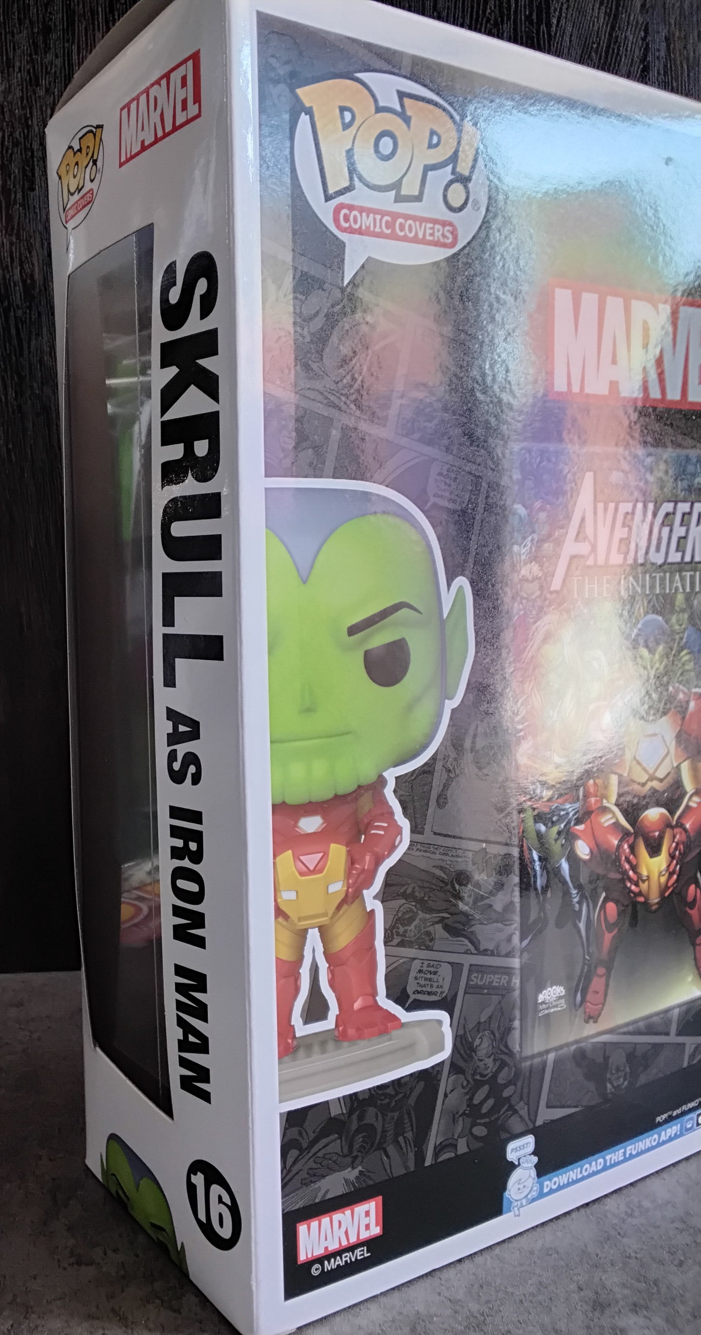 Pop! Comic Covers: Skrull As Iron Man #16