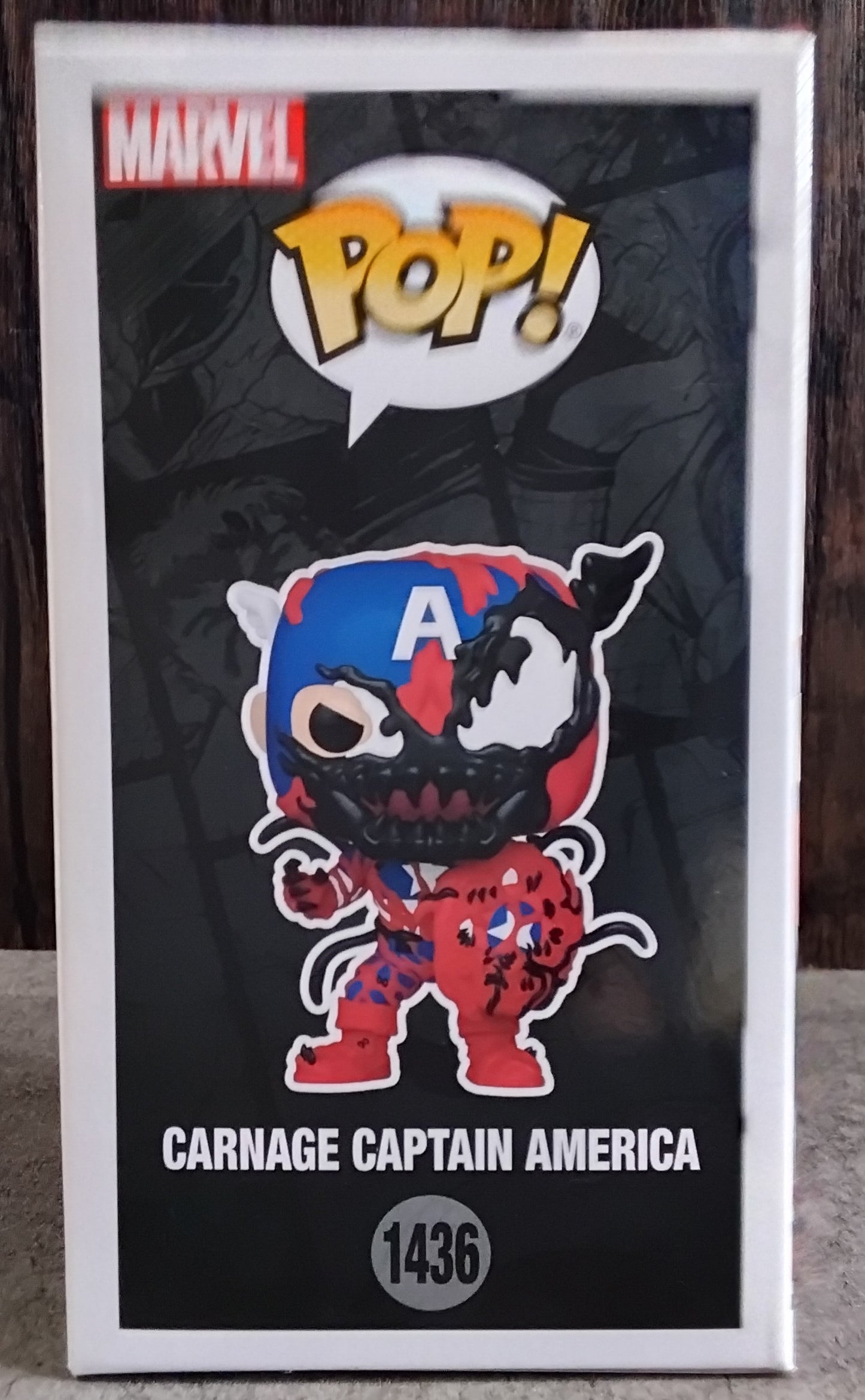 Pop! Carnage Captain America #1436