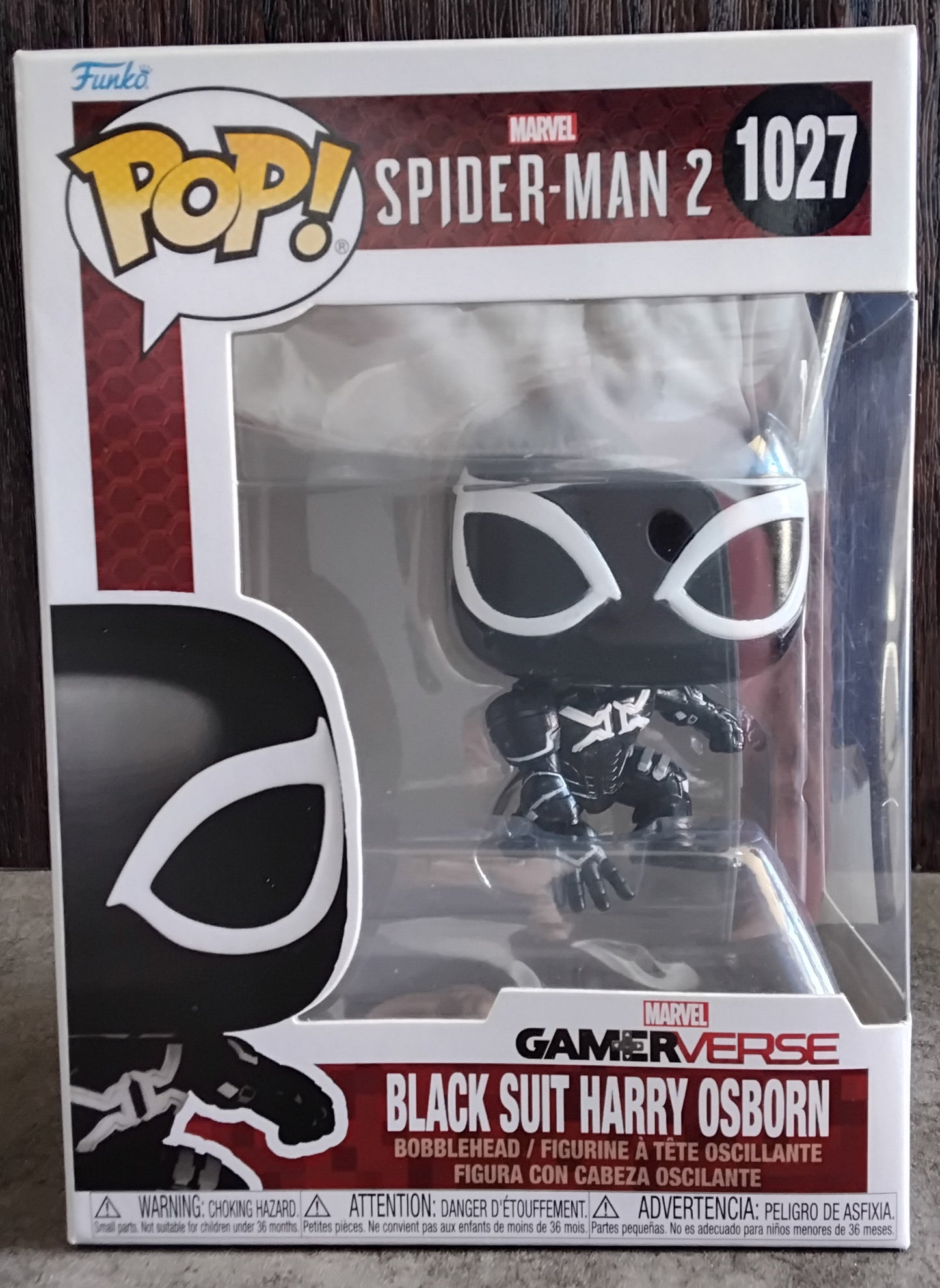 Pop! Spider-Man 2 Black Suit Harry Osborn #1027