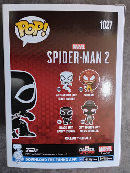 Pop! Spider-Man 2 Black Suit Harry Osborn #1027