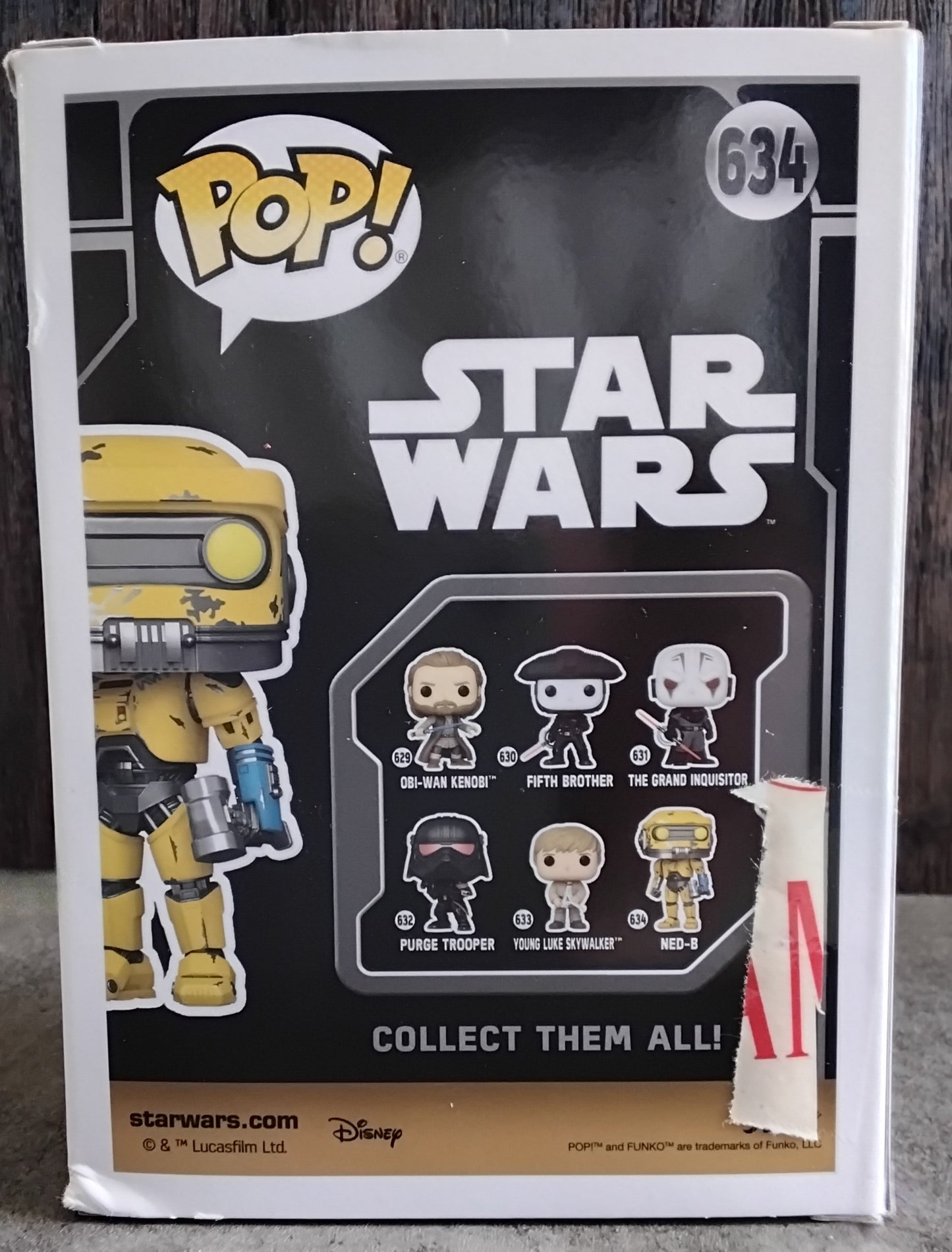 Pop! Star Wars Ned-B #634