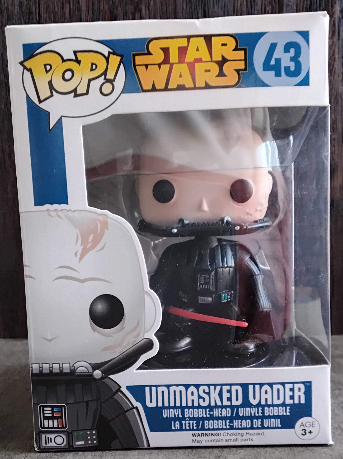 Pop! Star Wars Unmasked Vader #43
