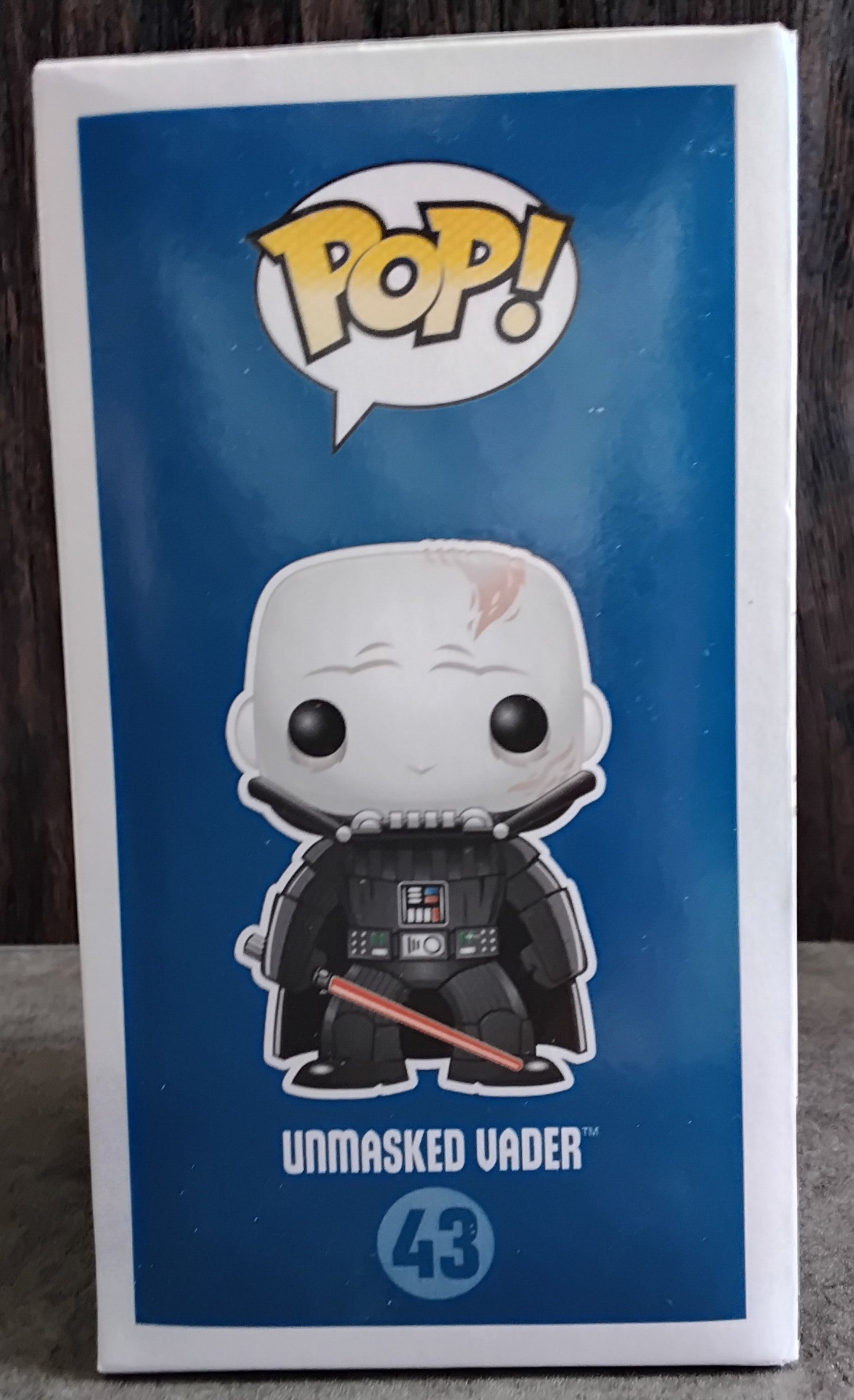 Pop! Star Wars Unmasked Vader #43
